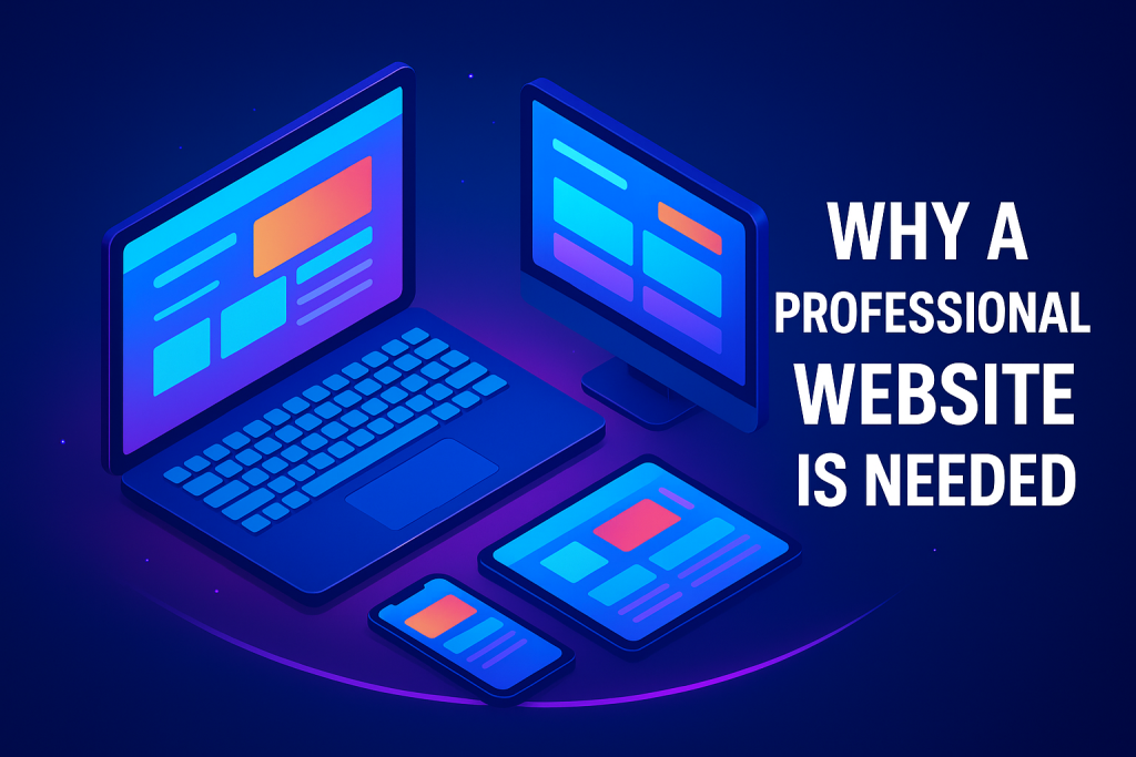 Why Your Business Needs a Professional Website in 2025 (And How It Impacts Your Sales)